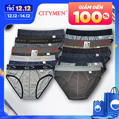 Combo 10 Quần lót nam nhiều lưng CITYMEN