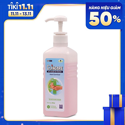 Dung dịch rửa tay sát khuẩn Clincare (500ml)