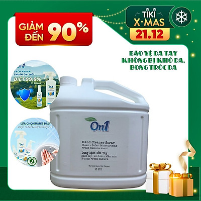 Dung Dịch Sát Khuẩn Tay Nhanh On1 - Can 5 Lít