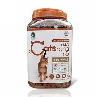 Thức Ăn Hạt Catsrang Cho Mèo Mọi Lứa Tuổi - 2Kg