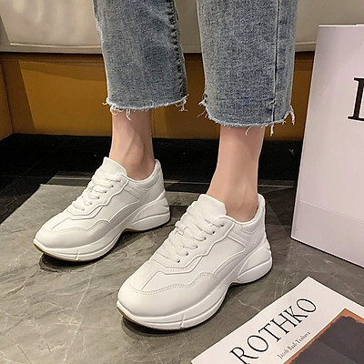 Giày SNEAKER BASIC Tăng Chiều Cao Nữ - A195