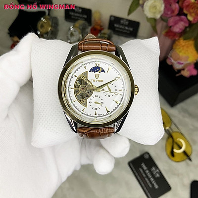 ng h nam Tevise T795 chinh hang Automatic full box va th b o hanh 3 n m ch ng x c ch ng n c day da ng h business nam Th ng hi u TEVISE HaiTrieuWatch