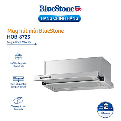Máy hút mùi Bluestone HOB-8725 - Hàng chính hãng