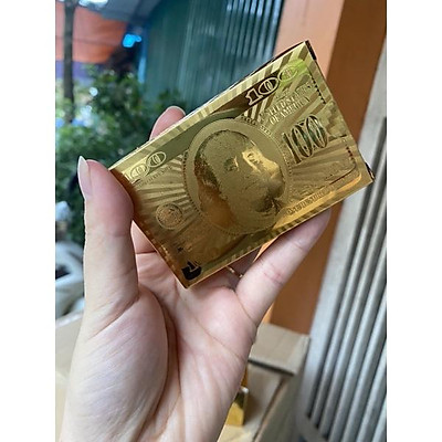 Bộ Bài Mạ Vàng 24k