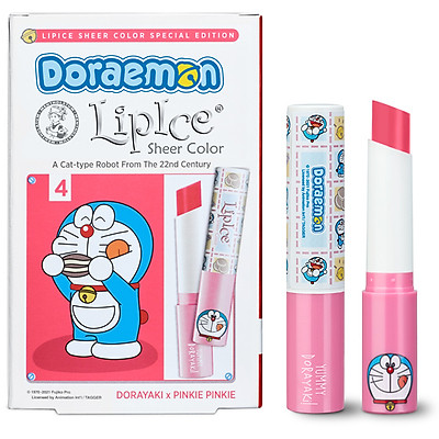 Son Dưỡng Có Màu Tự Nhiên LipIce Sheer Color x Doraemon 2.4g (Phiên Bản Giới Hạn)