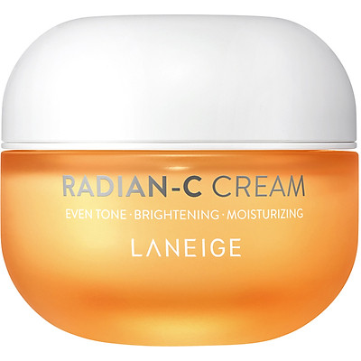 [Độc quyền Tiki] Bộ Sản Phẩm Kem Dưỡng Trắng Da Làm Mờ Đốm Nâu LANEIGE Radian-C Cream 30ml Tặng 30ml