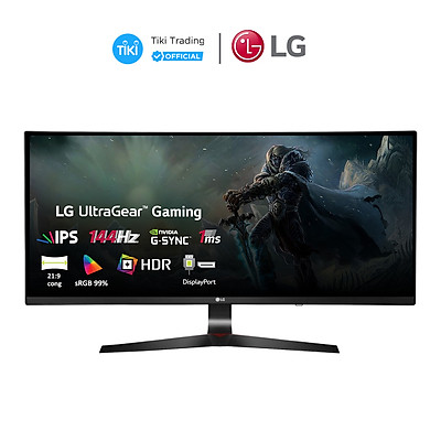 Màn Hình Gaming Cong LG 34GL750-B 34 inch 21:9 Ultragear WFHD (2560 X 1080) 1ms 144Hz IPS G-Sync - Hàng Chính Hãng