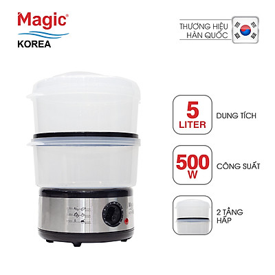 Máy Hấp Thực Phẩm Magic Korea A64 (500W) - Hàng chính hãng