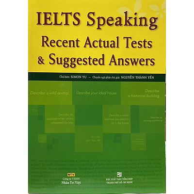 IELTS Speaking - Recent Actual Tests & Suggested Answers