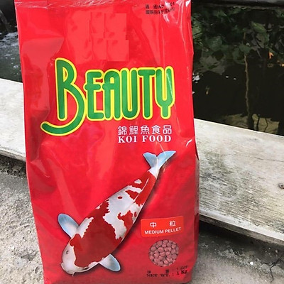 BEAUTY KOI FOOD THỨC ĂN LÊN MÀU DÀNH CHO CÁ KOI TÚI 1KG