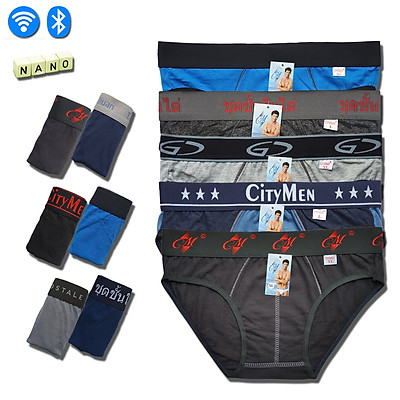 Combo 5 Quần lót nam nhiều lưng Hiệu CITYMEN