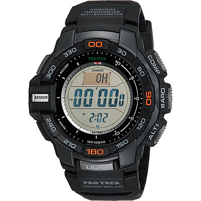 Đồng Hồ Thể Thao Kỹ Thuật Số Casio Pro Trek PRG-270-1 Touch Solar - Dùng  Năng Lượng Mặt Trời Với 3 Cảm Biến | Tiki