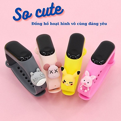 Đồng hồ điện tử UNISEX màn hình led hiển thị cực cool – Dây đeo silicone