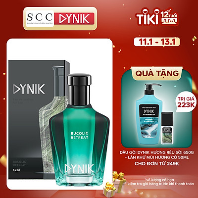 Nước hoa nam Dynik hương cỏ thanh khiết 50ml 