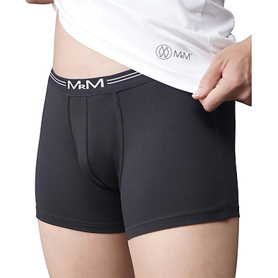 Combo 3 quần lót nam Boxer sợi cotton organic mềm mịn thoáng mát co giãn 4 chiều MRM Manlywear ( TẶNG Đôi Tất Nam Cao Cấp Giao Ngẫu Nhiên)