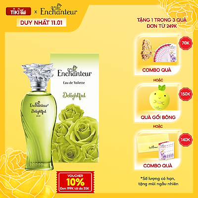 Nước hoa cao cấp Enchanteur Delightful 50ml