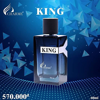 Nước Hoa Nam Charme King 60ml