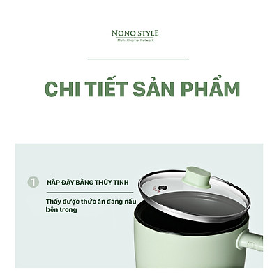 Nồi Điện Đa Năng LOTOR 12C (1,3L) - Hàng Chính Hãng