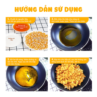 Bắp Mỹ Rang Bơ, Bắp Nỗ Rạp Chiếu Phim TETE Food