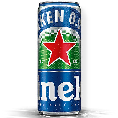 Lốc 6 lon bia không cồn Heineken 0.0 (330ml/lon)