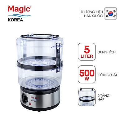 Máy Hấp Thực Phẩm Magic Korea A64 (500W) - Hàng chính hãng