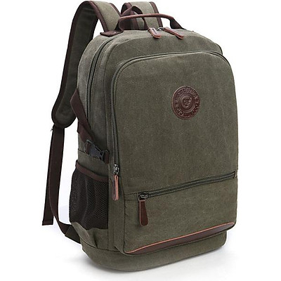students canvas backpack