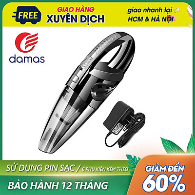 Máy Hút Bụi Cầm Tay Không Dây Damas XC628 - Chính Hãng