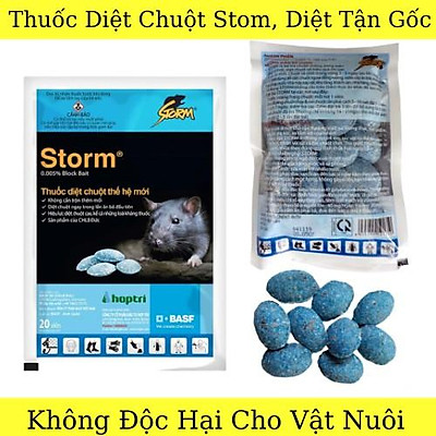 1 Gói 20 Viên Thuốc Diệt Chuột Stom