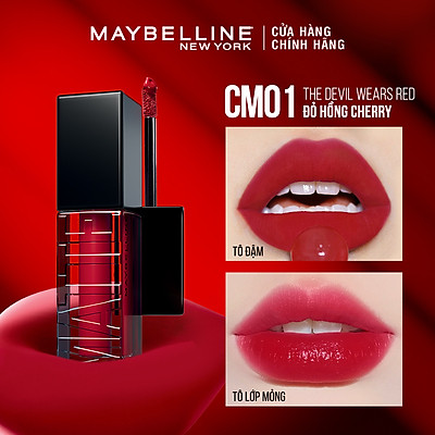 Son Kem Mịn Lì Như Nhung Cushion Mattes Maybelline New York Hiệu Ứng Lì Đa Chiều 6.4ml