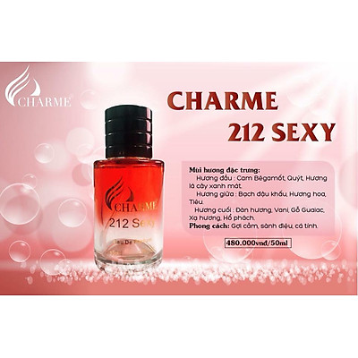 Nước Hoa Nam Charme 212 Sexy (50ml)