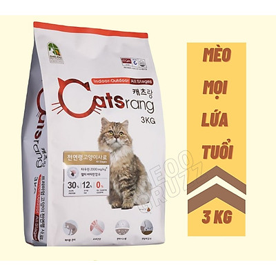 THỨC ĂN CHO MÈO MỌI LỨA TUỔI CATSRANG 3KG