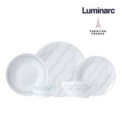 Bộ 6 Chén Thuỷ Tinh Luminarc Diwali Marble 11.5cm - LUDIP3753