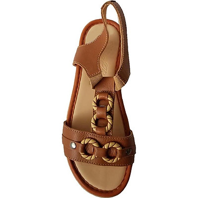 Giày Sandal Nữ BIGGBEN Da Bò Thật SDN03