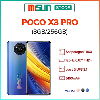 Điện thoại Xiaomi Poco X3 Pro 8GB l 256GB - Hàng Chính Hãng