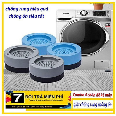 Đế chống rung máy giặt (sét 4 chân)