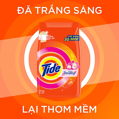 Bột Giặt Tide Trắng Đột Phá 5.5kg/ Bột Giặt Tide Hương Downy 5kg