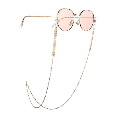 Women Fashion Leaf Shape Nonslip Eyeglass Chain for Glasses Accessories