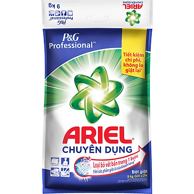 Bột Giặt Ariel Chuyên Dụng (9kg)