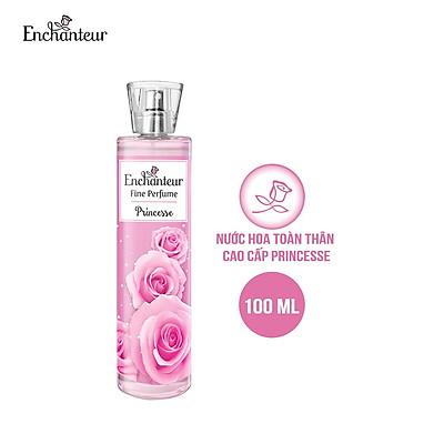 Nước hoa toàn thân cao cấp Enchanteur hương Princesse 100ml