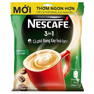 Túi 46 Gói Nescafé Đậm Vị Cà Phê (17g)