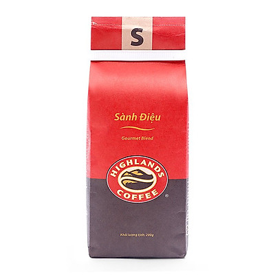 Cà Phê Rang Xay Sành Điệu Highlands Coffee (200g)