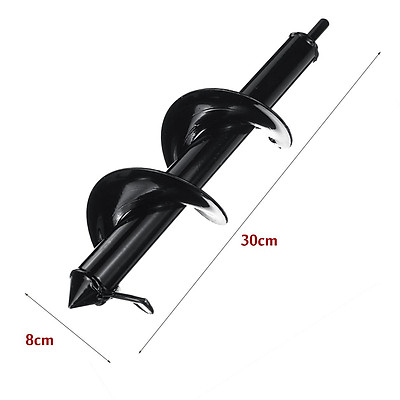 18" Earth Auger Yard Garden Planting Planter Auger Hole Digger Spiral Drill Bit 18" Earth Auger Yard Garden Planting Planter Auger Hole Digger Spiral Drill Bit