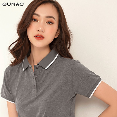 Áo polo xẻ lai GUMAC ATB109