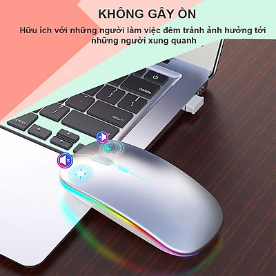 Chuột Không Dây Sạc Pin HXSJ M402 - Hàng chính hãng