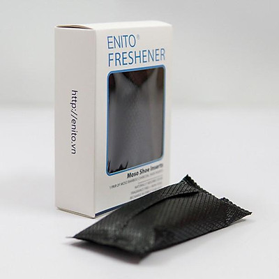 Túi Hút Ẩm - Khử Mùi Hôi - Khử Nấm Mốc - Kháng Khuẩn - Dành Cho Giày Sneaker Bằng Than Tre Hoạt Tính  - Enito Freshener - Hàng Chính Hãng 