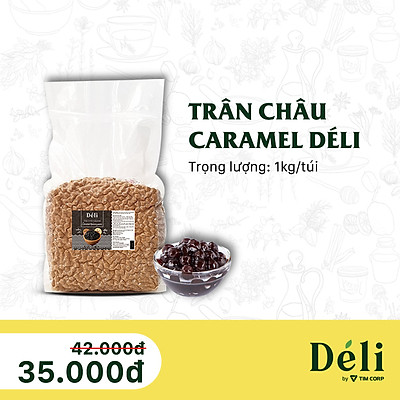 Trân châu caramel Déli 1kg