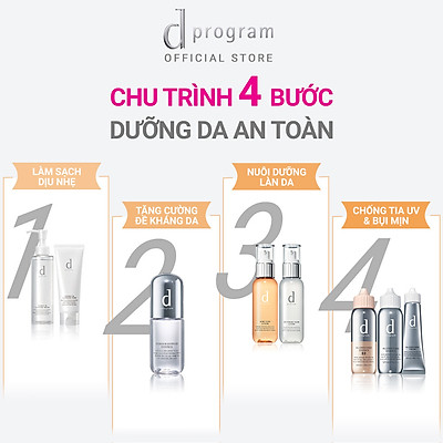 SỮA RỬA MẶT D PROGRAM TẠO BỌT DƯỠNG DA 120G