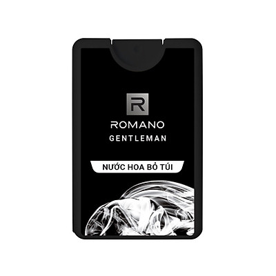 Nước hoa bỏ túi Romano Gentleman hiện đại ấn tượng 18ml