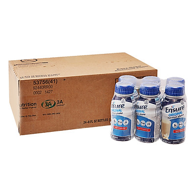 Thùng 24 Chai Sữa Nước Abbott Ensure 237ml