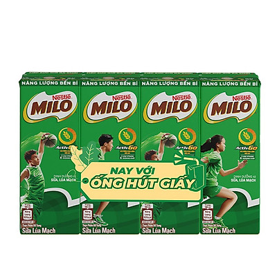 Thùng 48 Hộp Sữa Nestlé MILO Nước (180ml / Hộp)